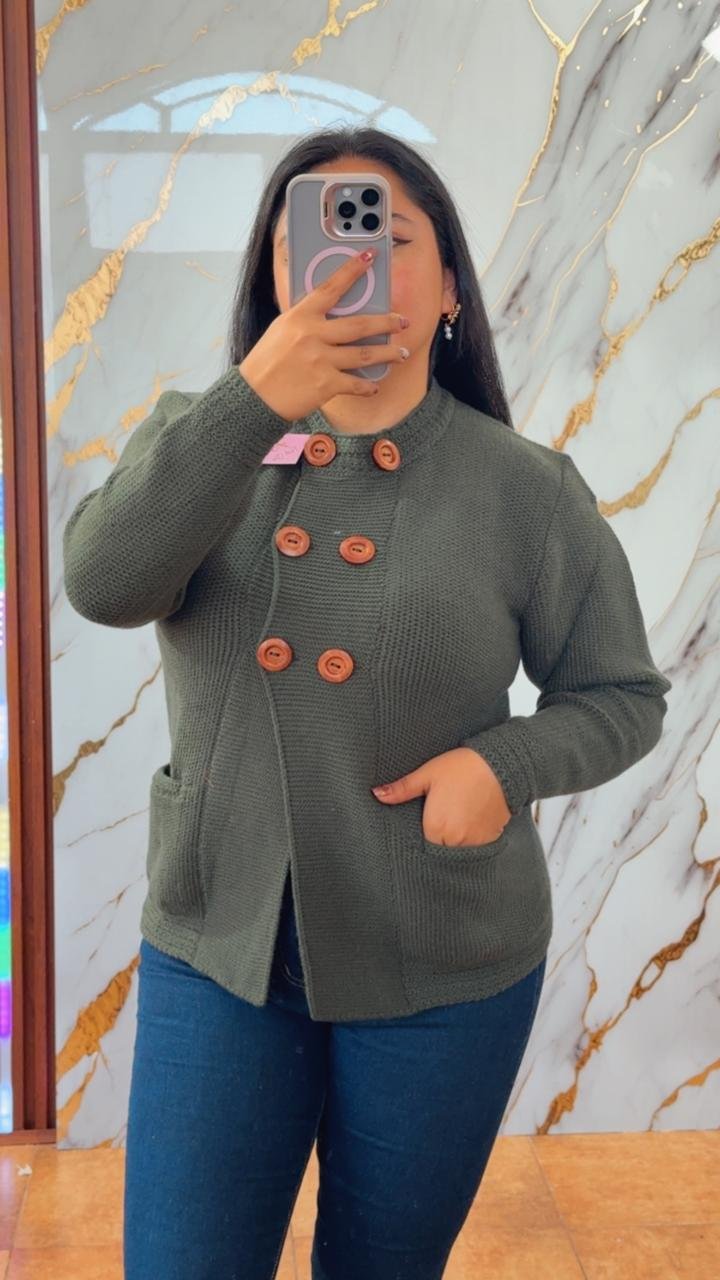 Sueter botón madera 🌸💕 - Imagen 31