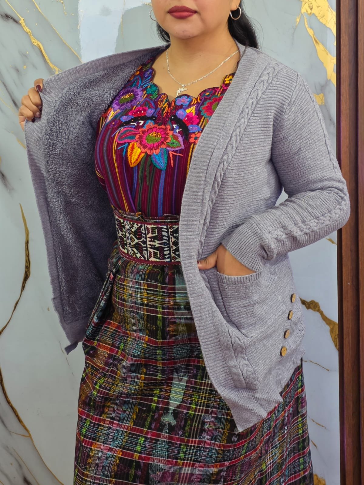 Borrego trenzas y botón 💕 - Imagen 3