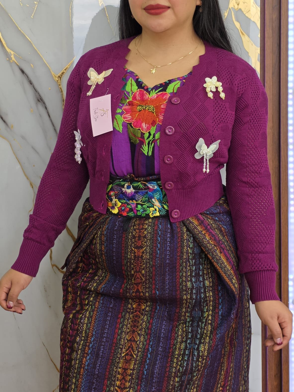 Torera cuello escalera 🌺🦋