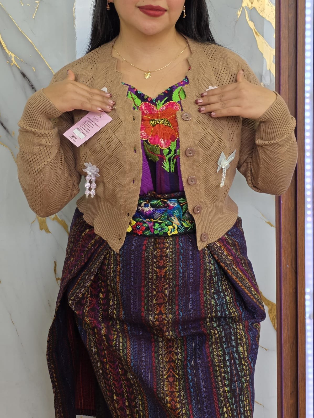 Torera cuello escalera 🌺🦋 - Imagen 12