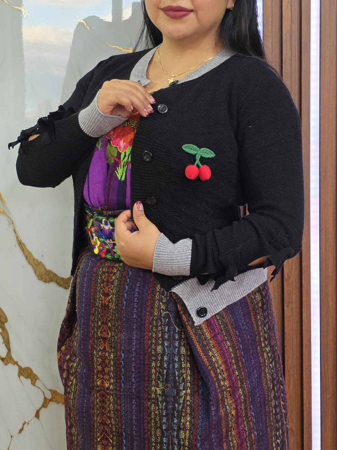 Mangas abiertas con detalle 🎀