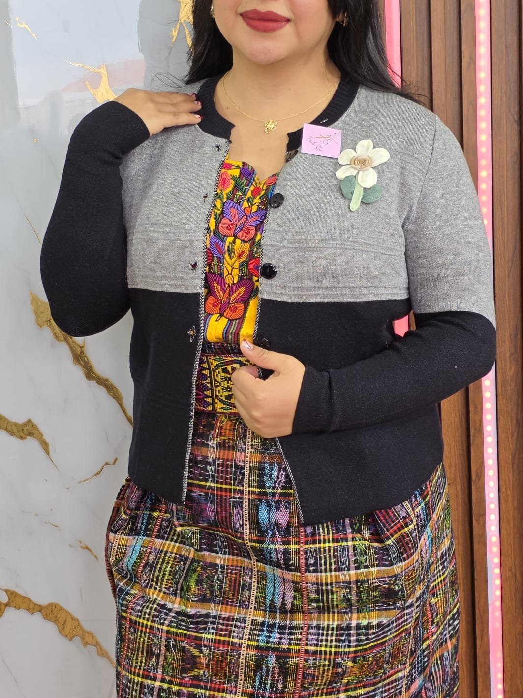 ✨️Bi color con flor 🌸 - Imagen 18