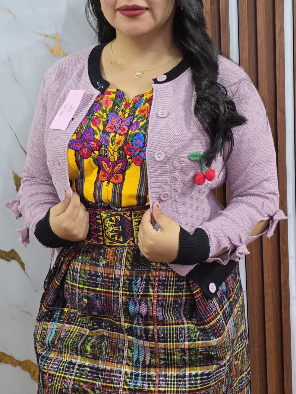 Mangas abiertas con 🎀🍒