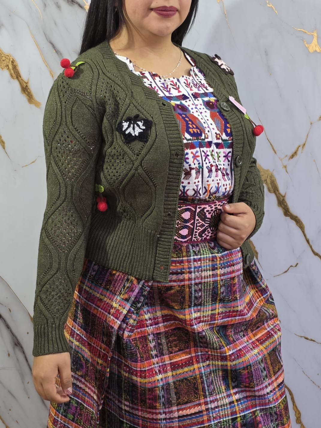 Torera con mariposa y cerezas 🦋🍒 - Imagen 12