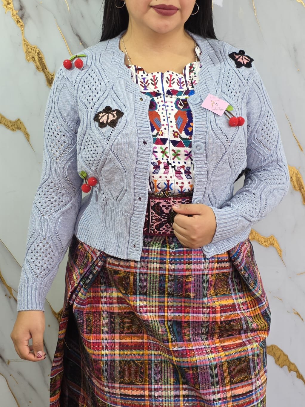 Torera con mariposa y cerezas 🦋🍒 - Imagen 15