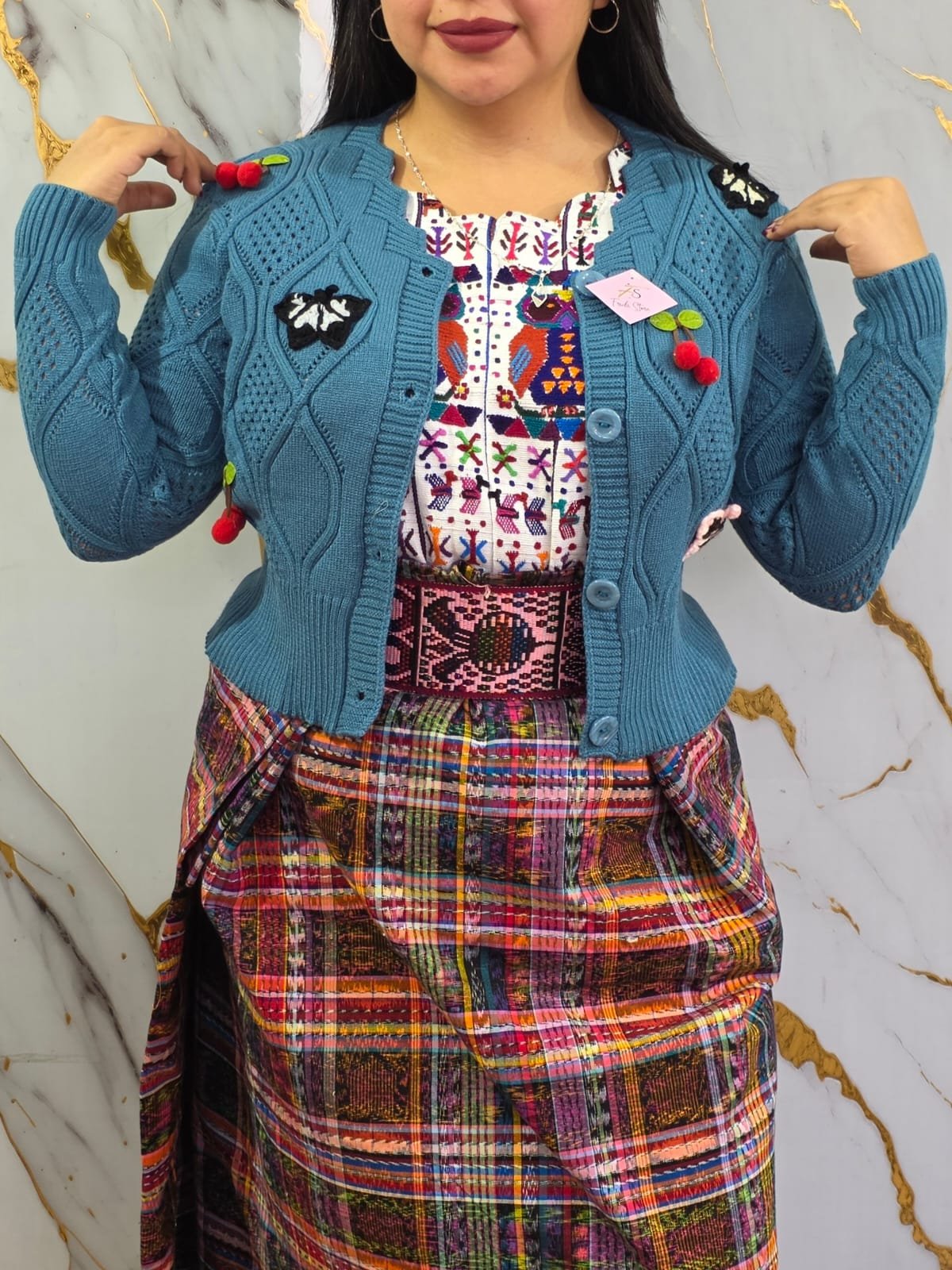 Torera con mariposa y cerezas 🦋🍒 - Imagen 19