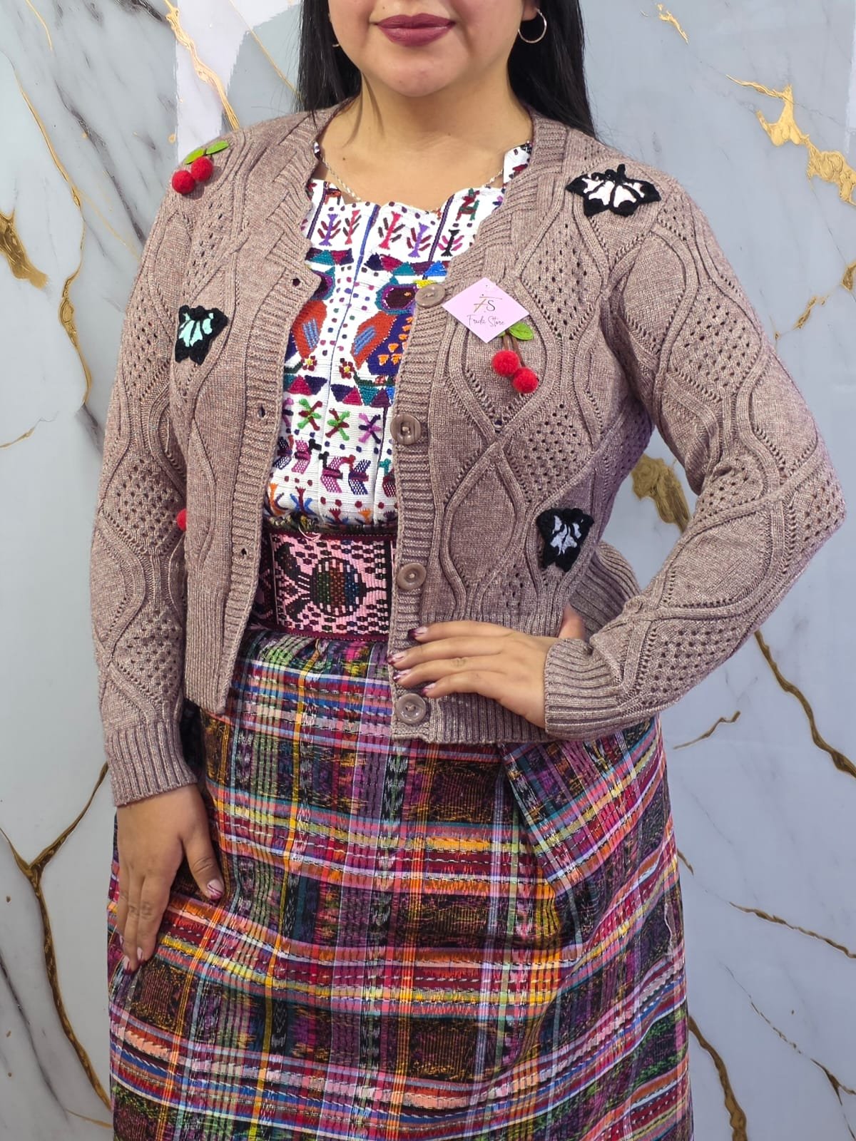 Torera con mariposa y cerezas 🦋🍒 - Imagen 22