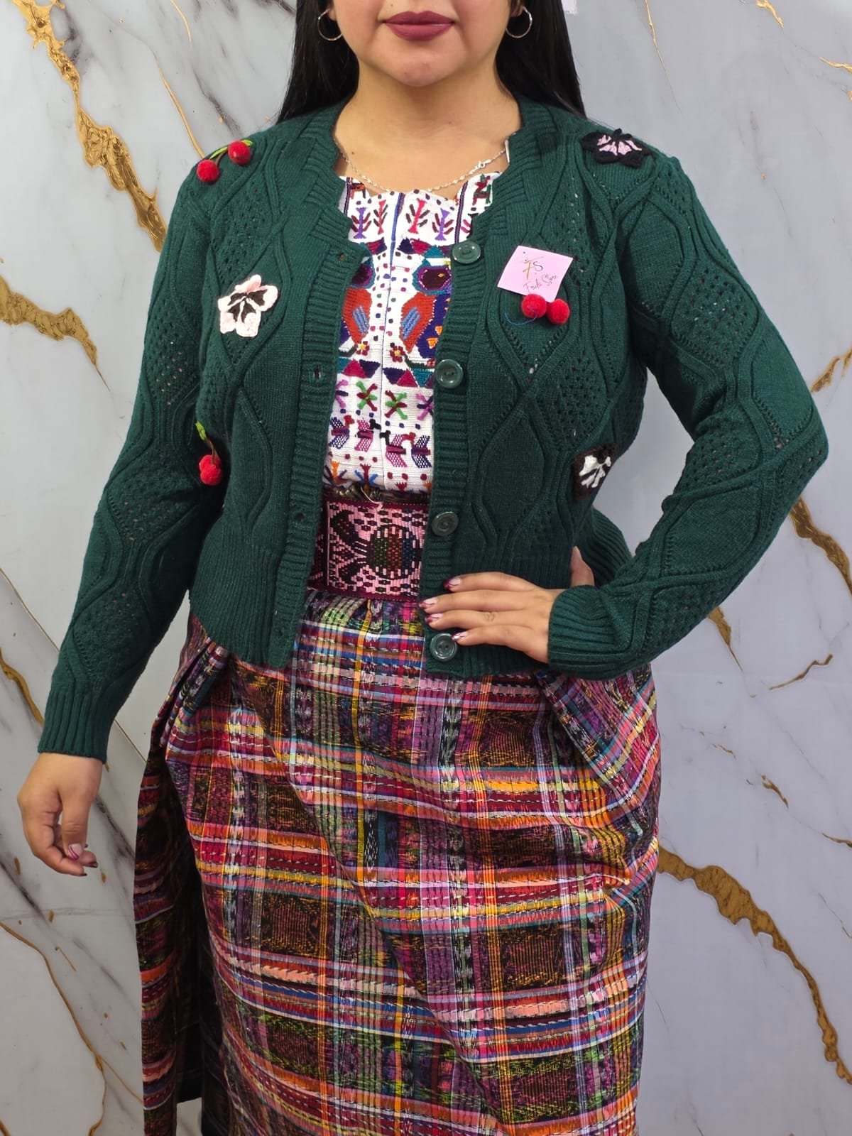 Torera con mariposa y cerezas 🦋🍒 - Imagen 6