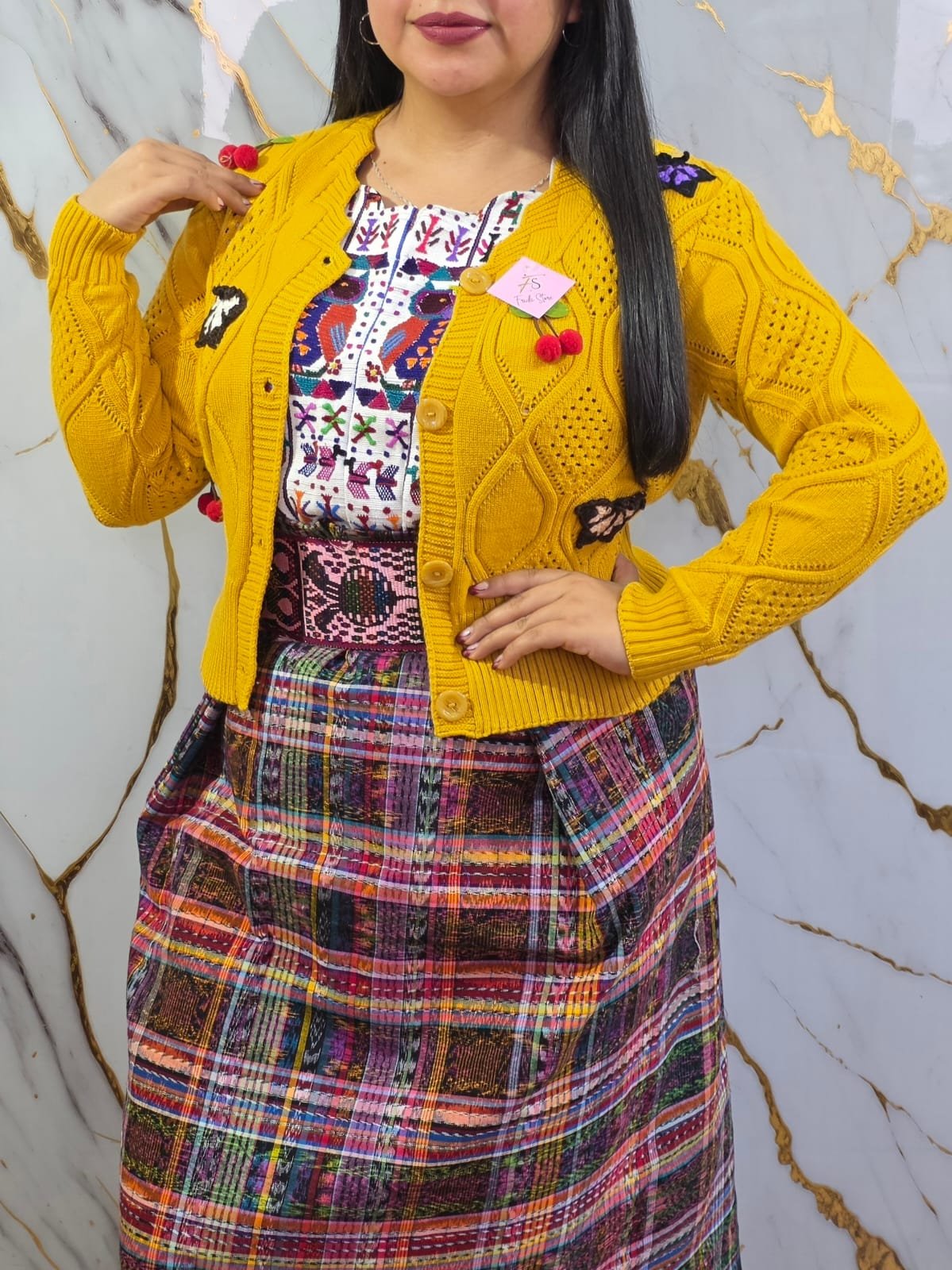 Torera con mariposa y cerezas 🦋🍒 - Imagen 7