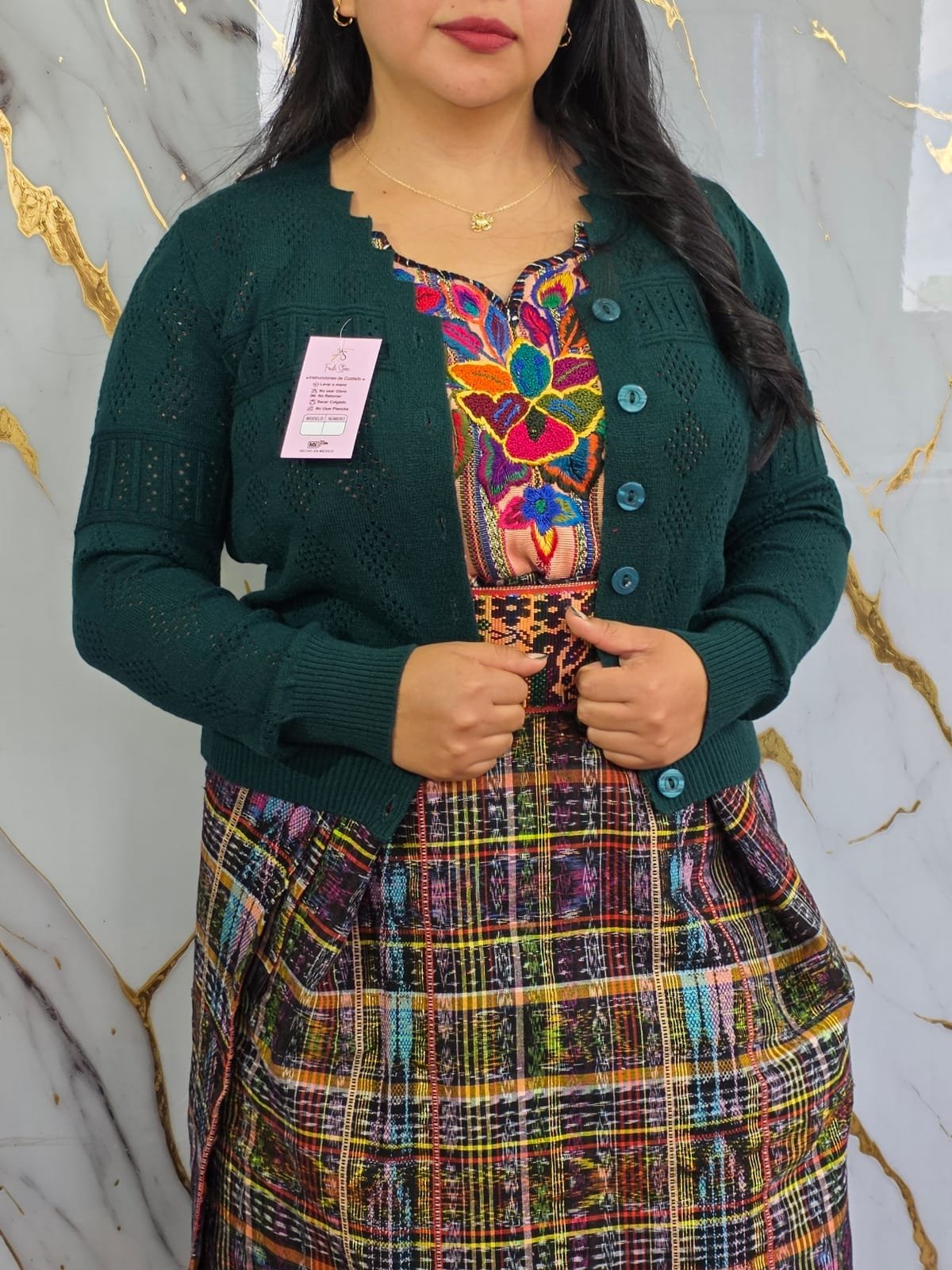 Cuello escalera calado 💖 - Imagen 12