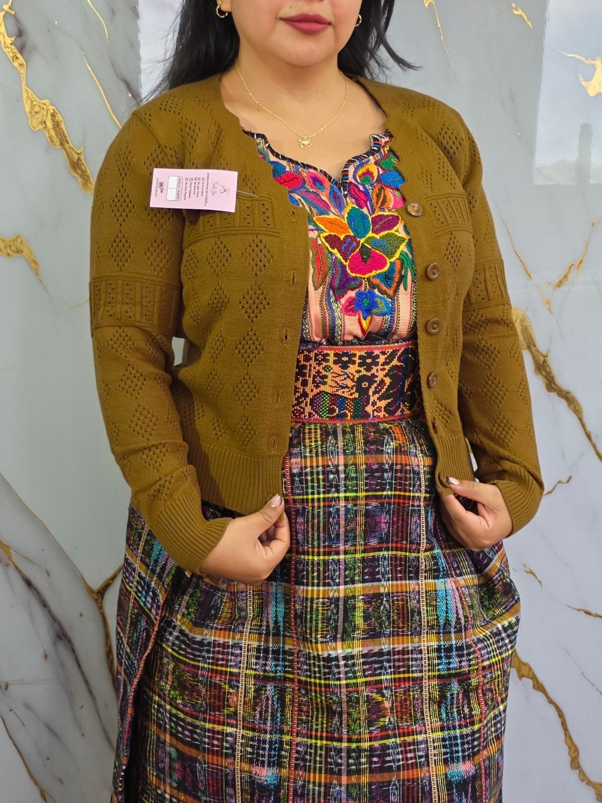 Cuello escalera calado 💖 - Imagen 3