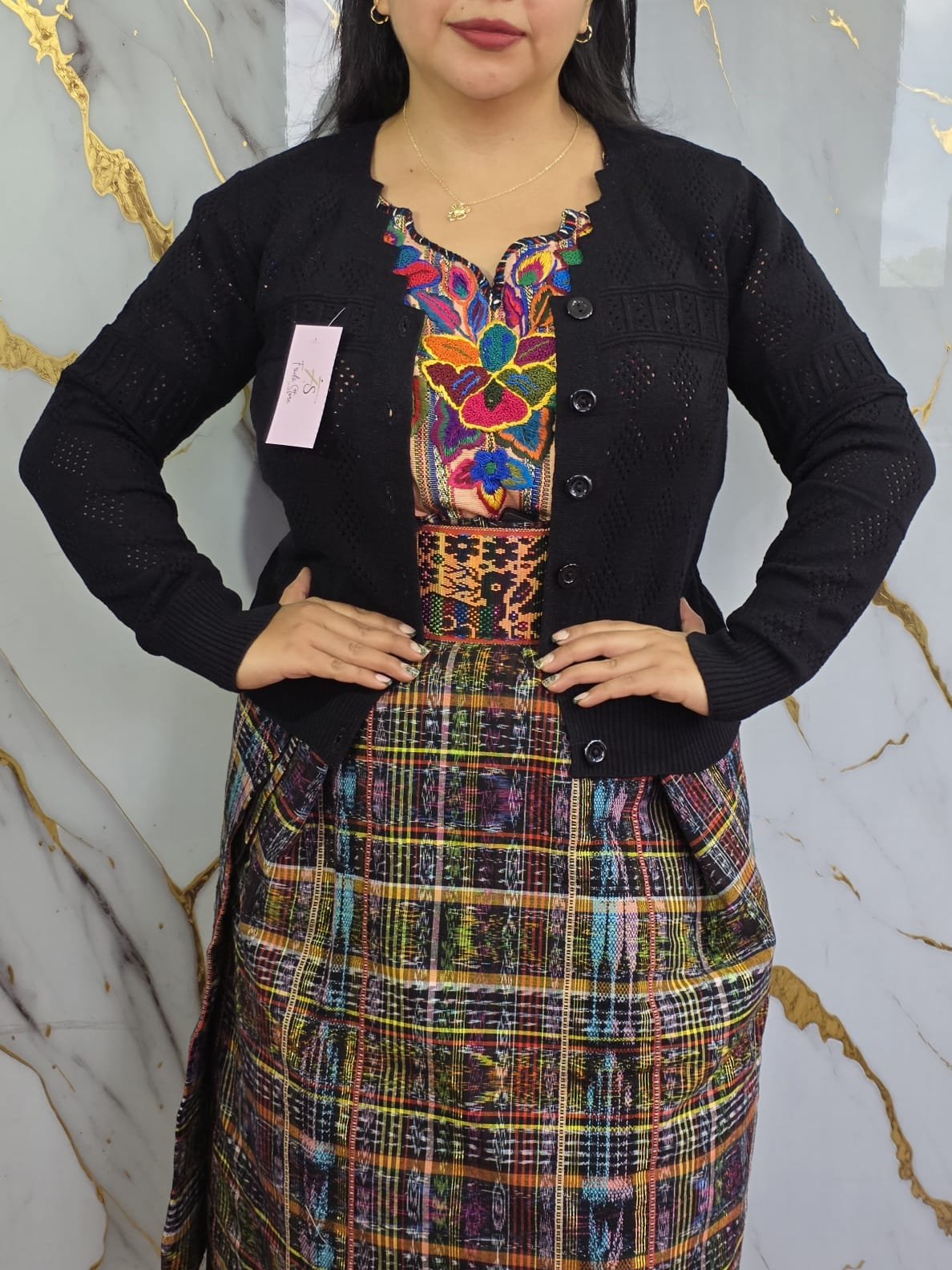 Cuello escalera calado 💖 - Imagen 5