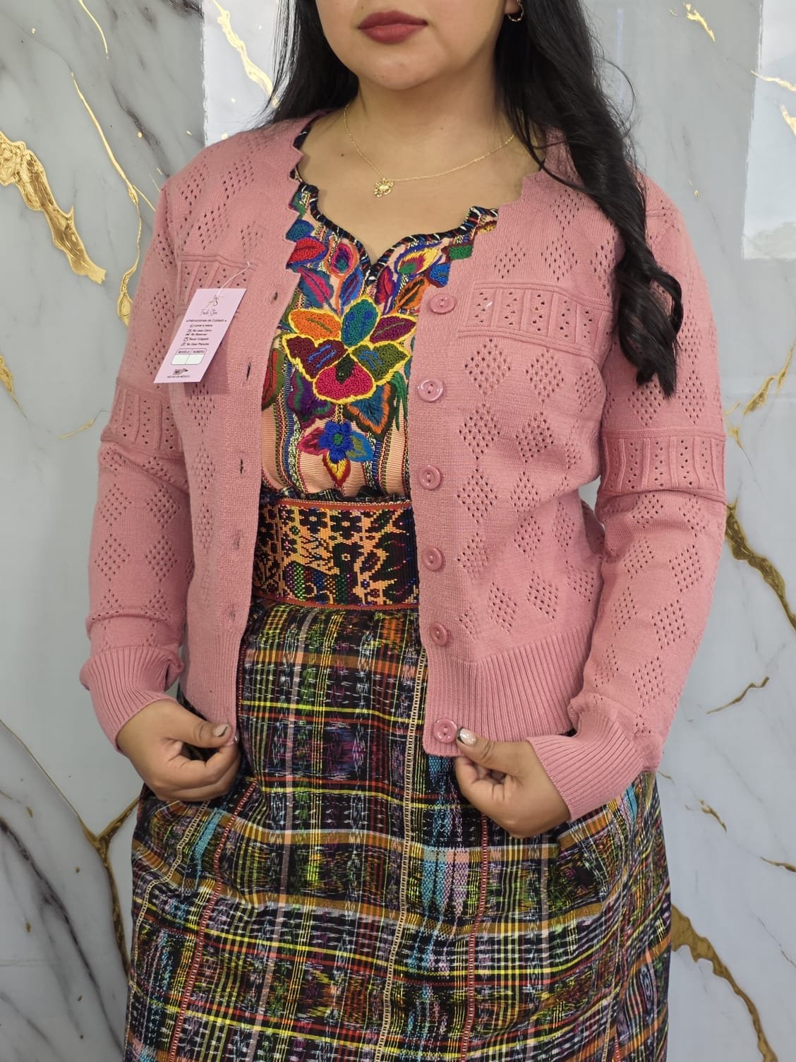 Cuello escalera calado 💖 - Imagen 7