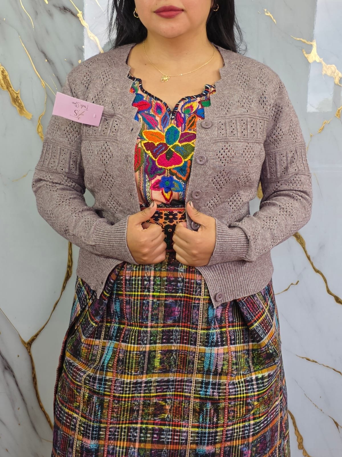 Cuello escalera calado 💖 - Imagen 10