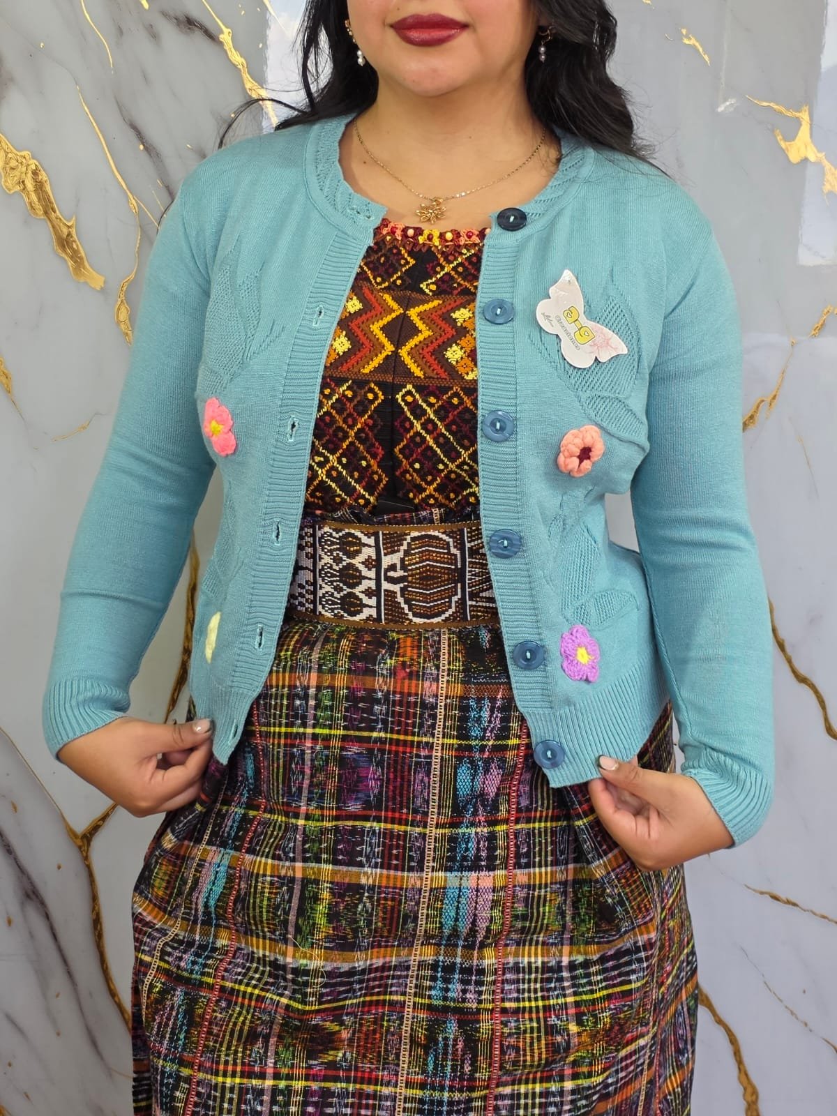 Mariposa con flor 🌸🦋 - Imagen 3