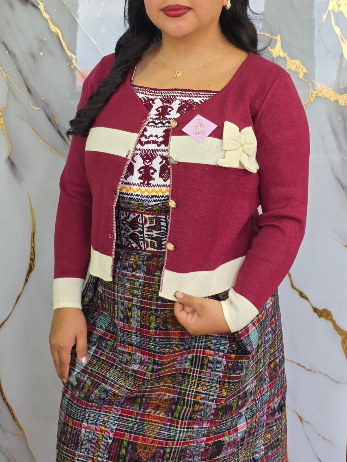 Bi color con moño 🎀😍