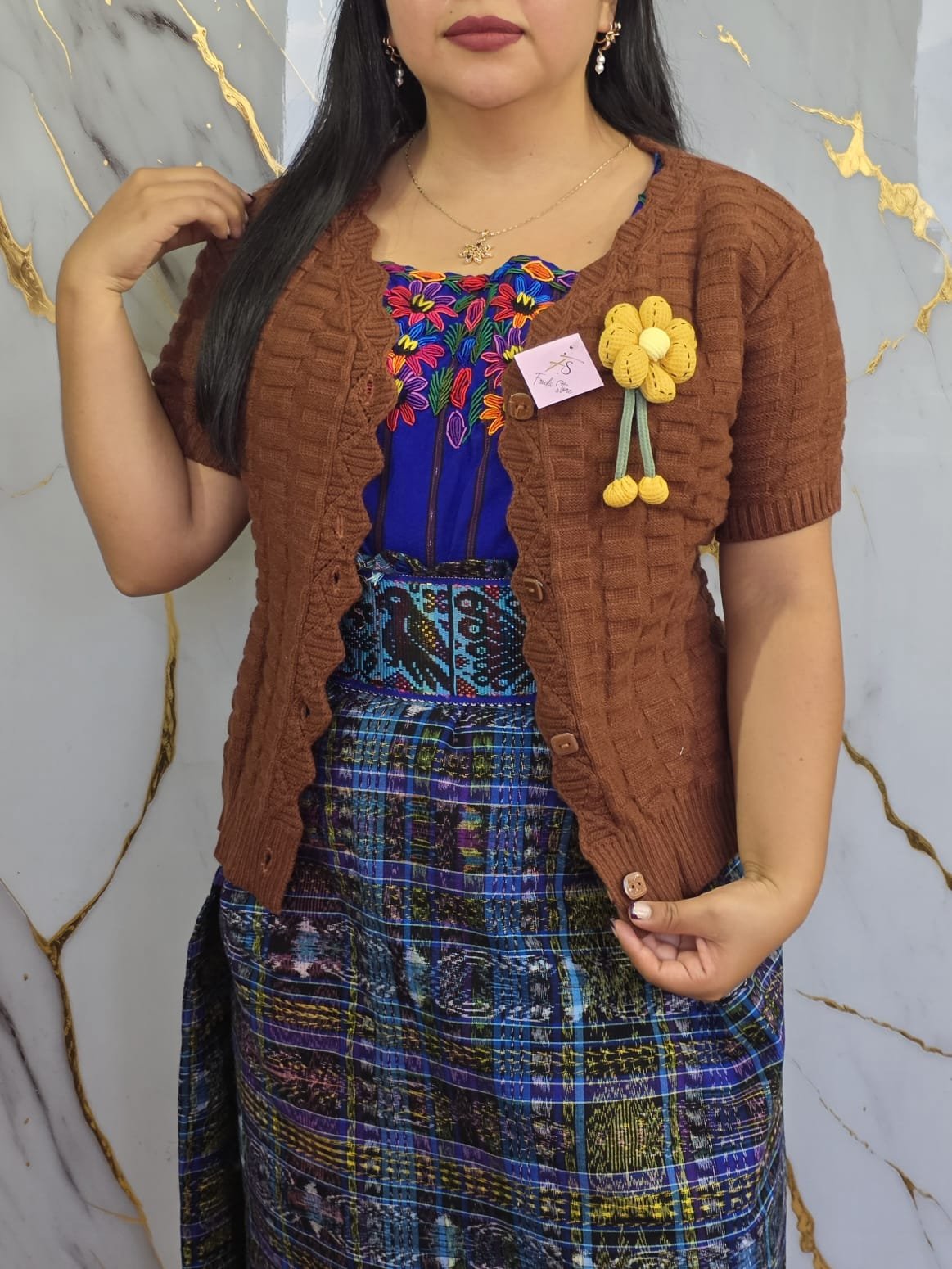 Manga corta con flor🌸 - Imagen 17