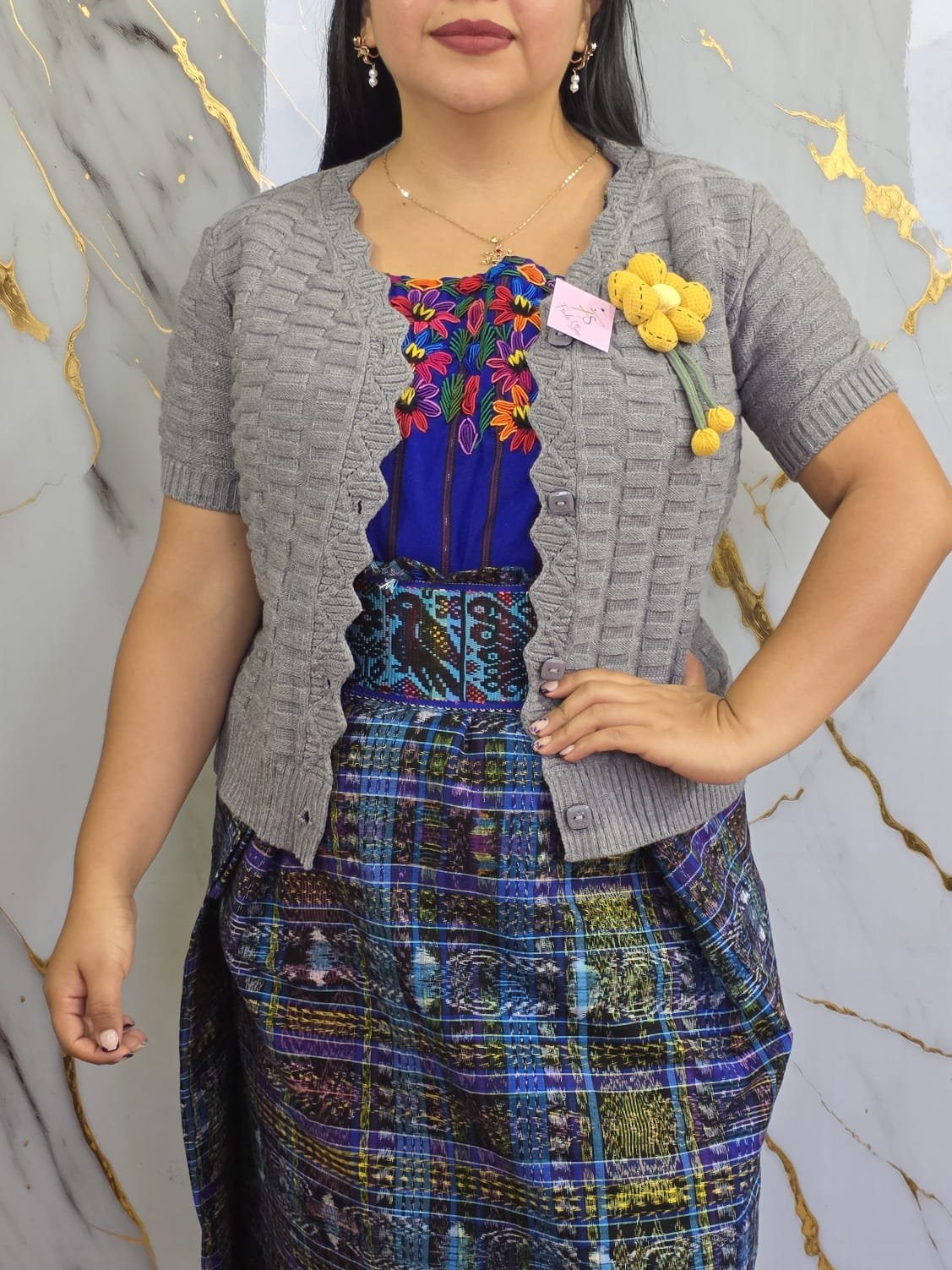 Manga corta con flor🌸 - Imagen 9