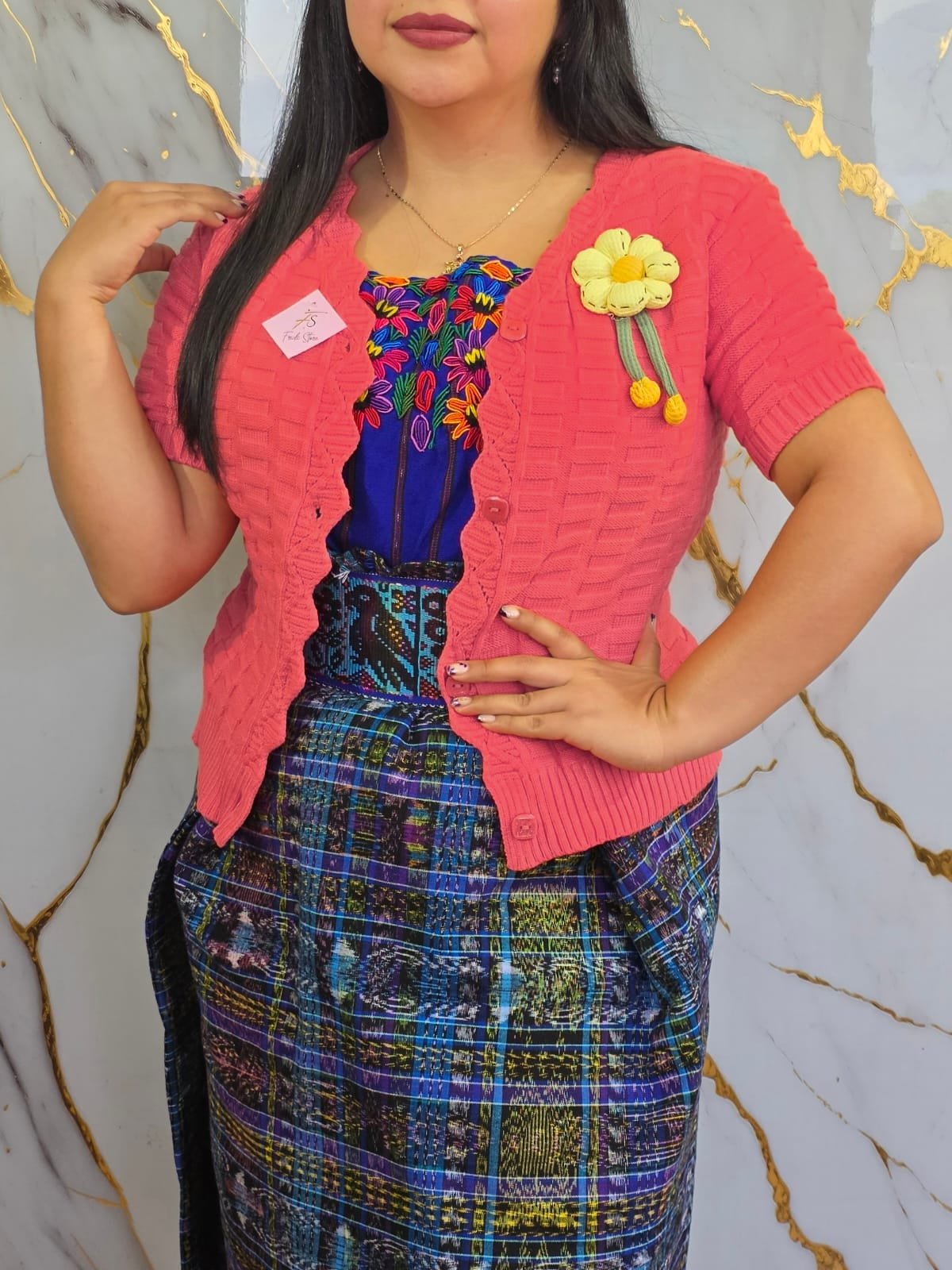 Manga corta con flor🌸 - Imagen 10