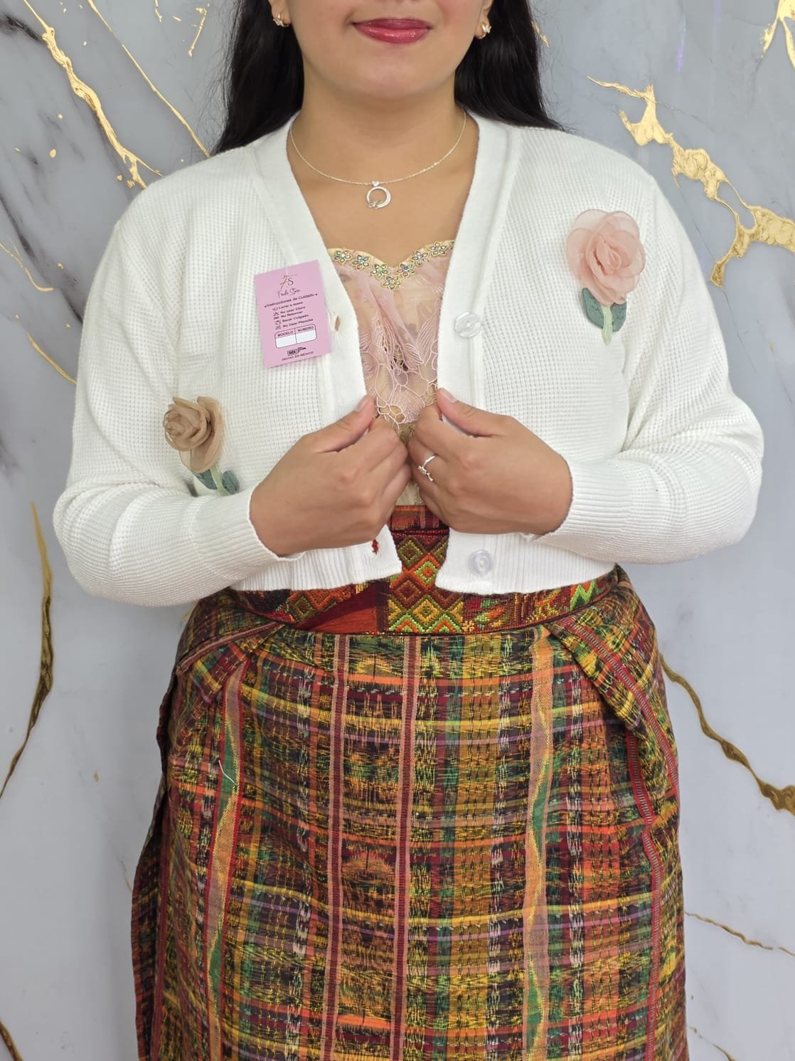 Cardigan con flores 🌸✨️