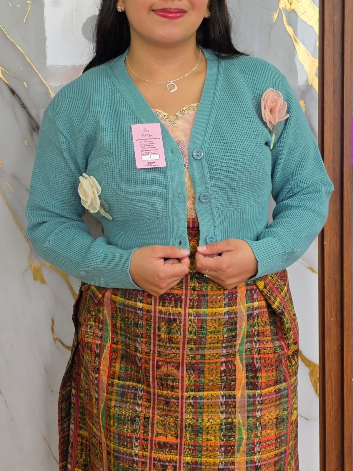 Cardigan con flores 🌸✨️ - Imagen 11