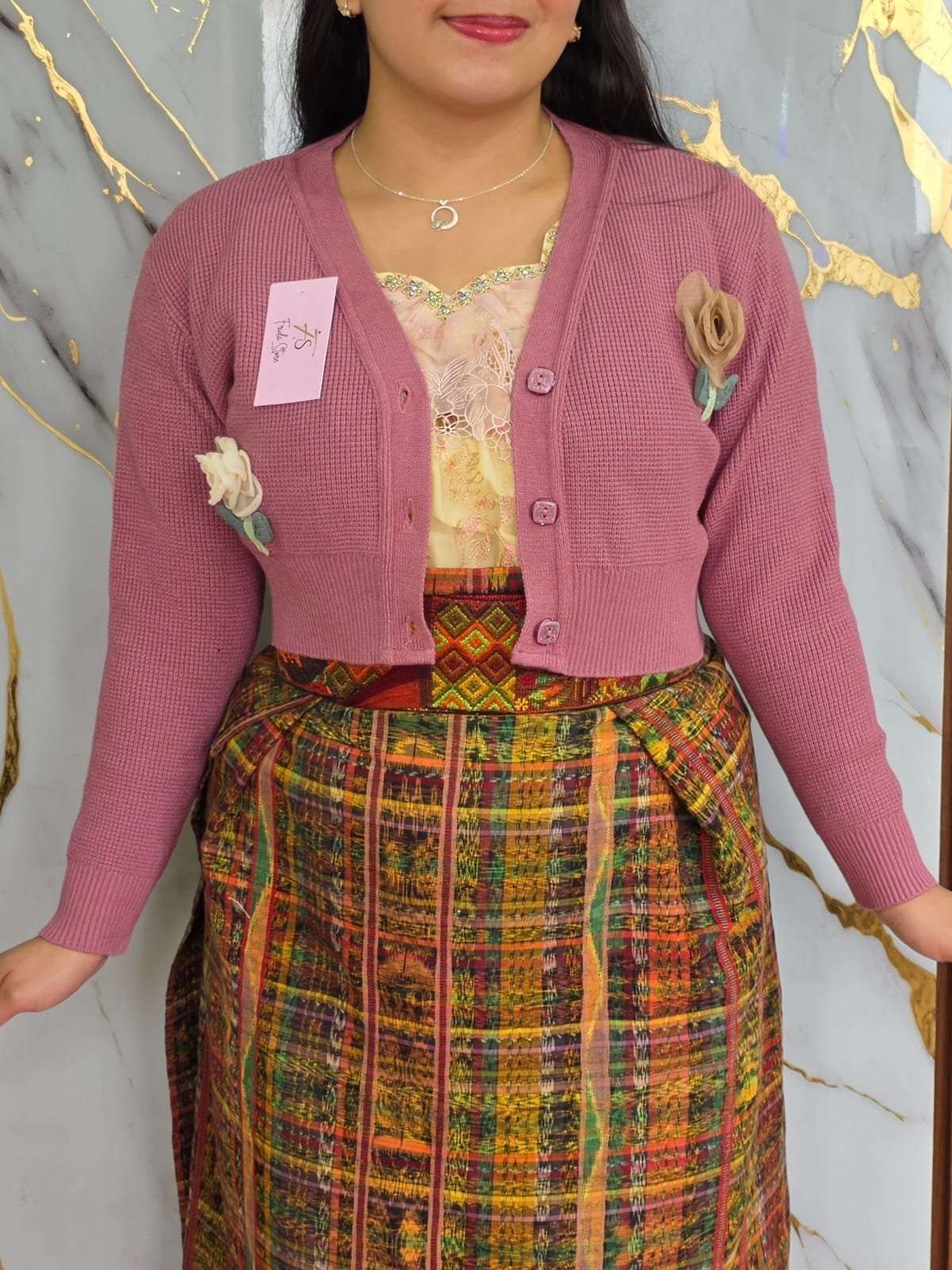 Cardigan con flores 🌸✨️ - Imagen 3