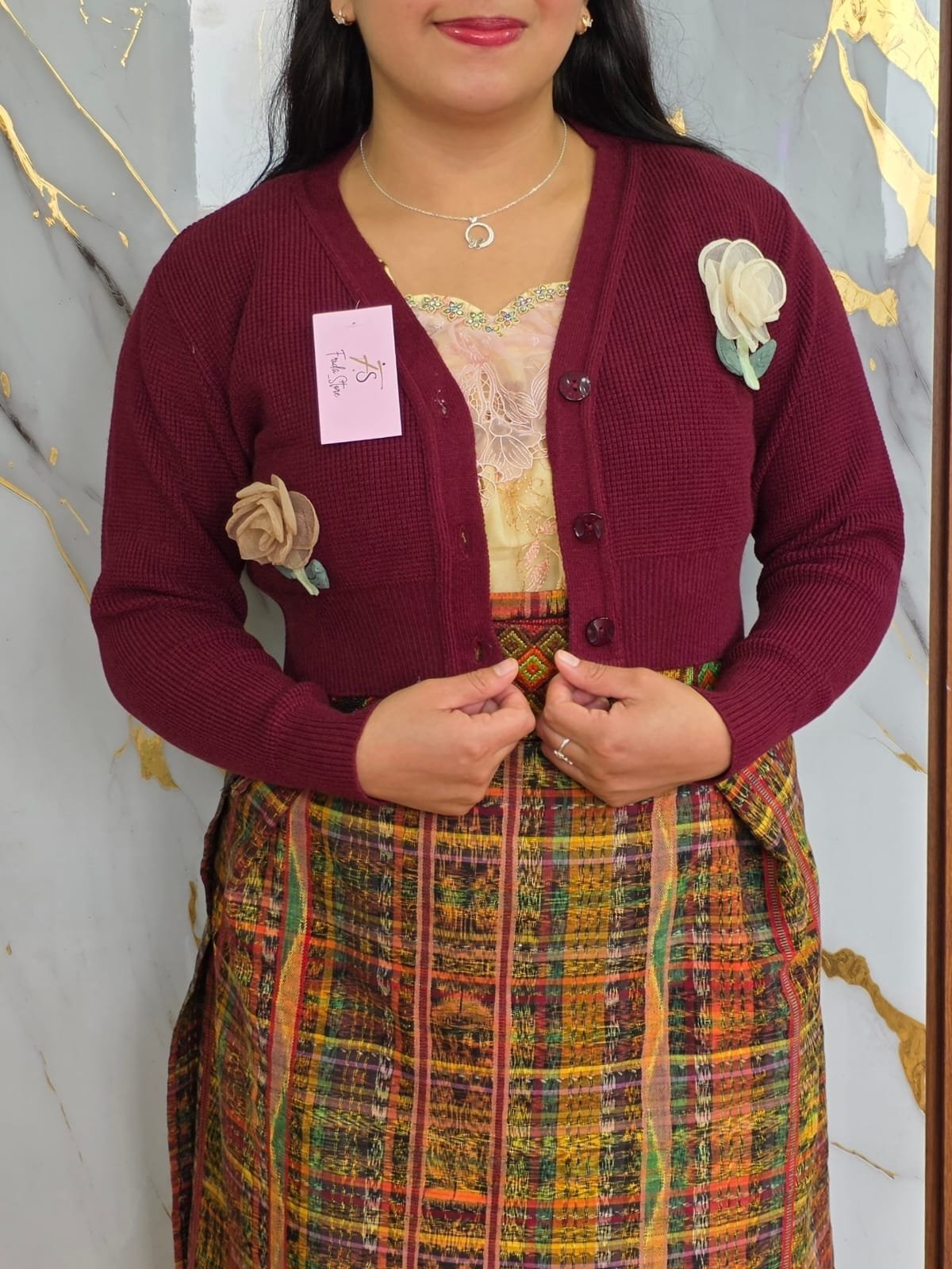 Cardigan con flores 🌸✨️ - Imagen 4